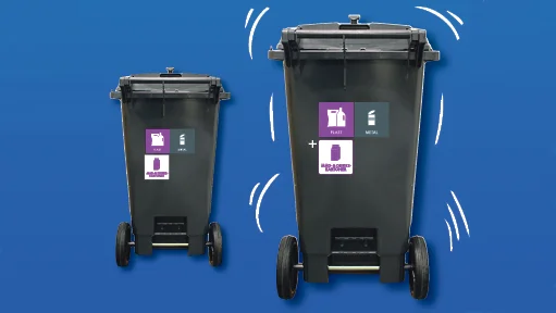 Har du brug for mere plads til genbrugsaffald?